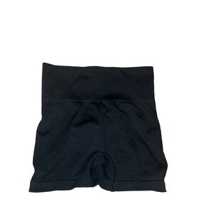 OQQ black bike booty shorts